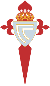 Heraldic crest with a pale blue shield bearing a stylized white-and-gold motif, topped by a gold crown and red ceremonial cap.